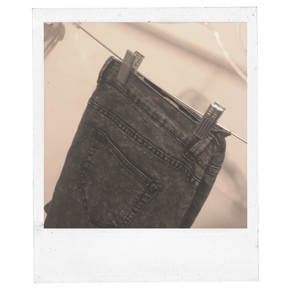 Stone Washed Jeggings - Picture 1 of 5